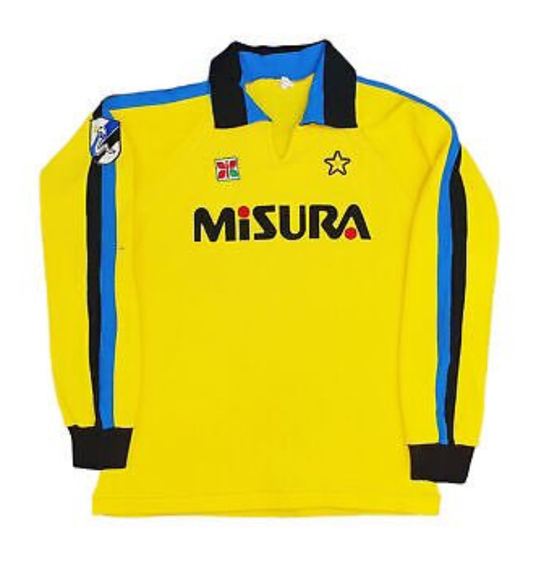 Equipación de portero de Inter de Milán 84-85