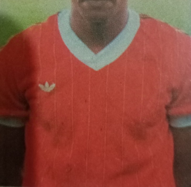 Primera equipación de Marruecos 1982