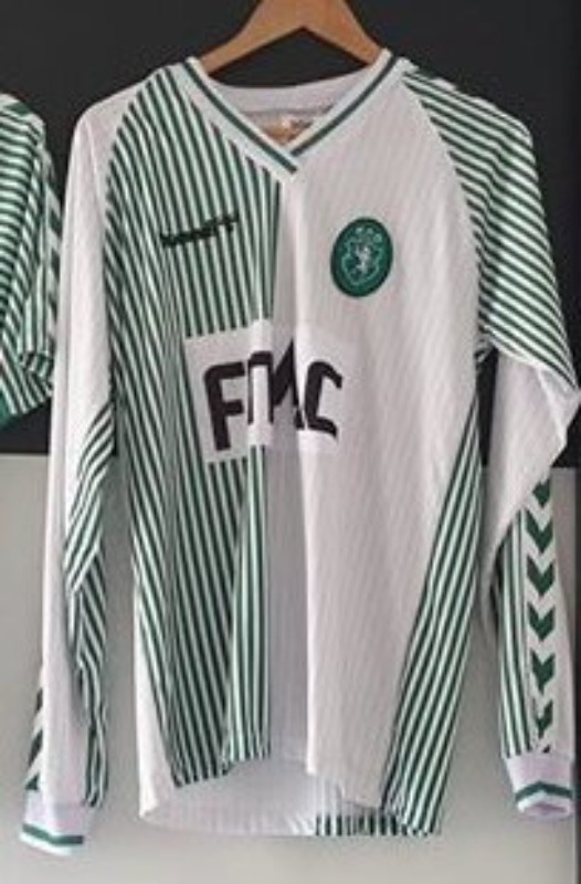 Segunda equipación de Sporting de Portugal 87-88