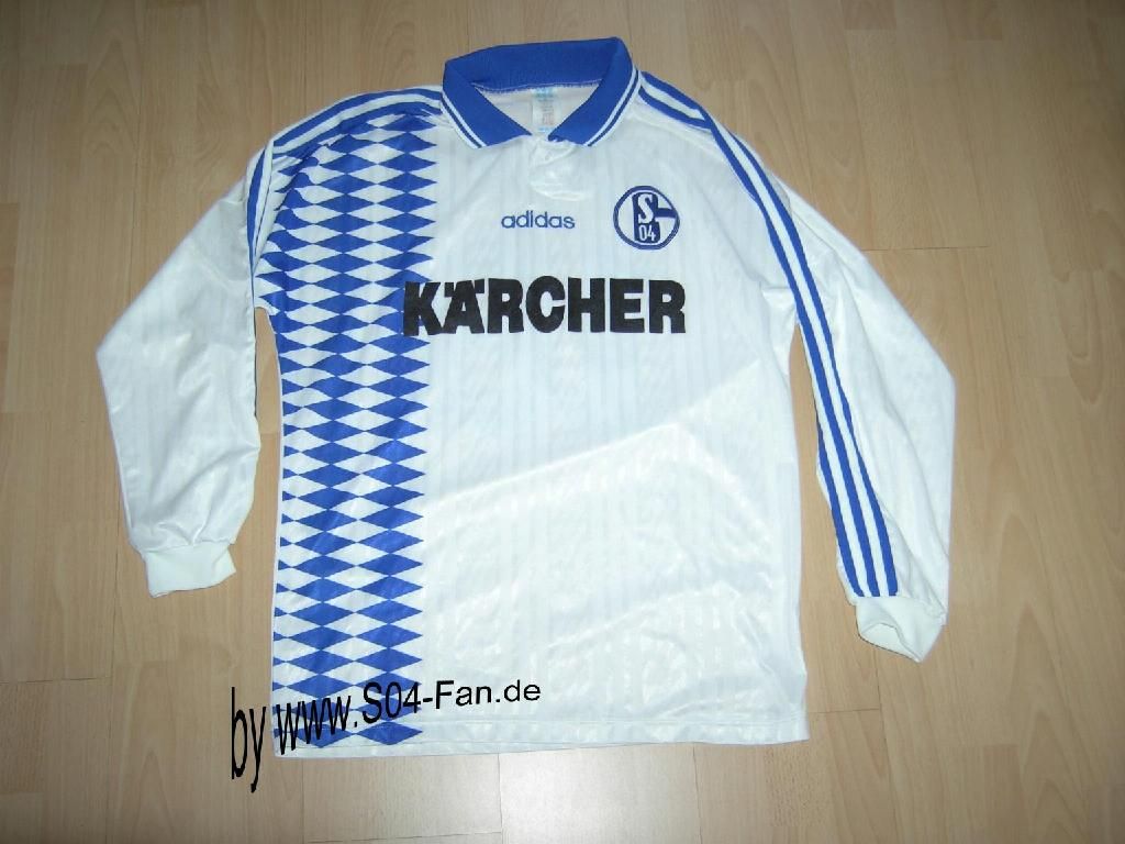 Segunda equipación de Schalke 04 94-95