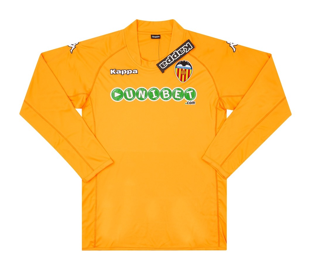 Equipación de portero de Valencia 09-10