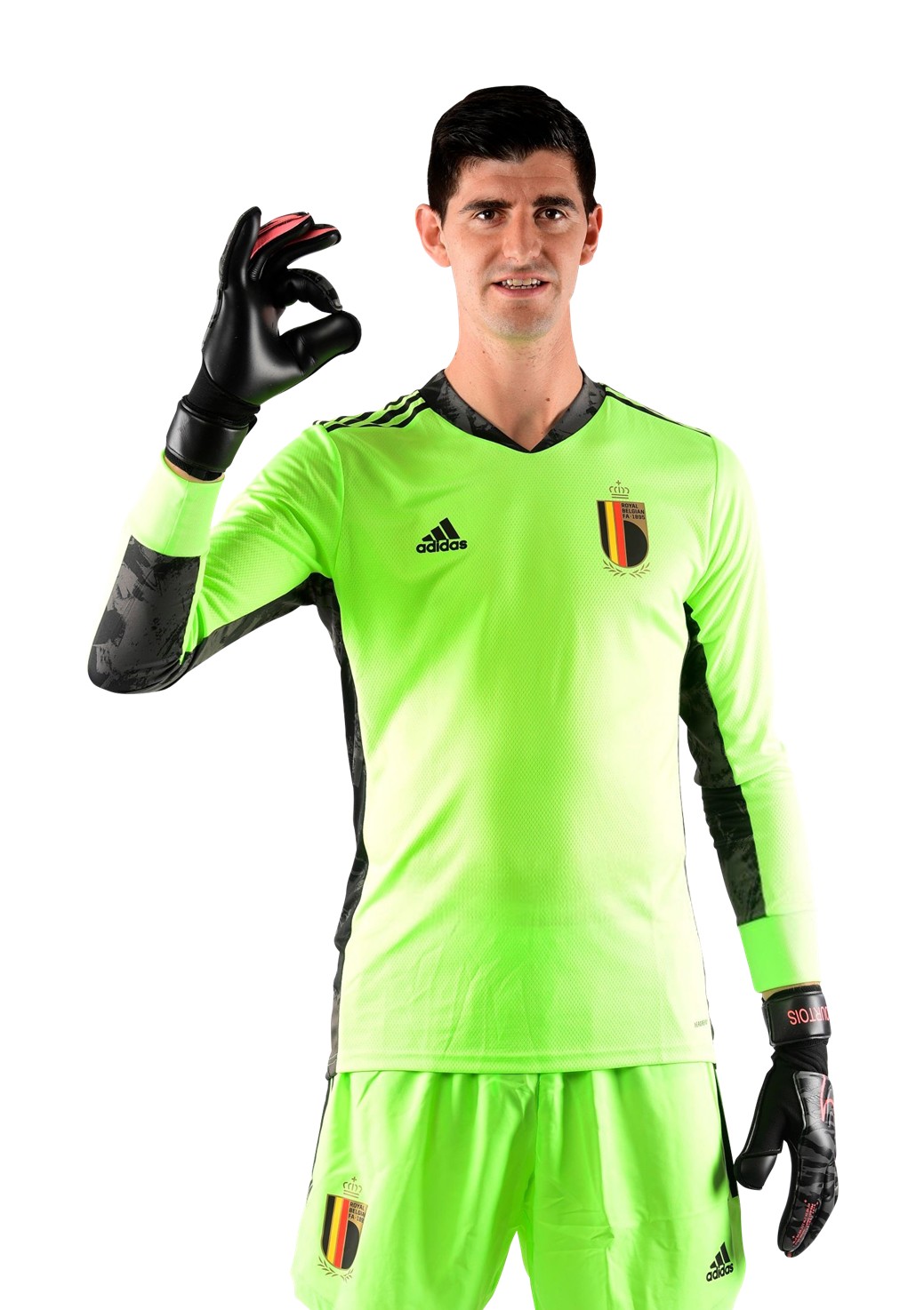 Equipación de portero de Bélgica 2020