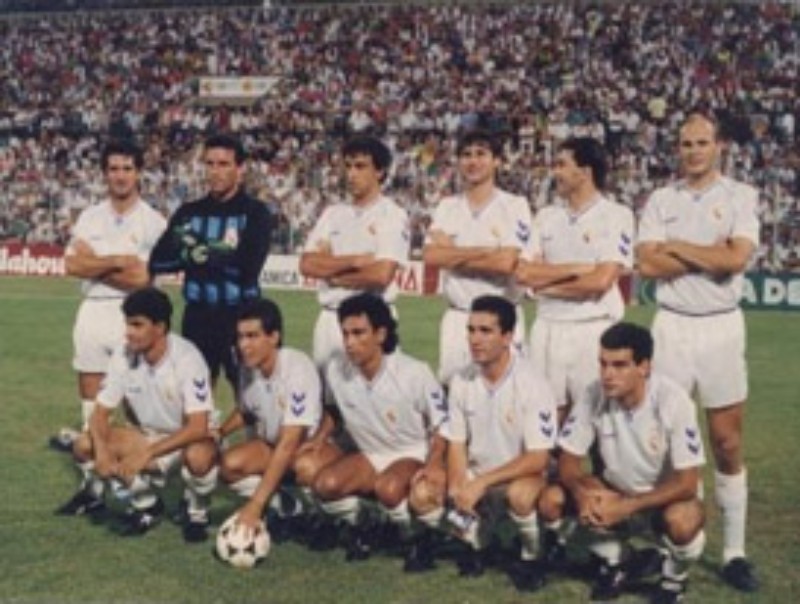 Real Madrid 90-91 Local 3
