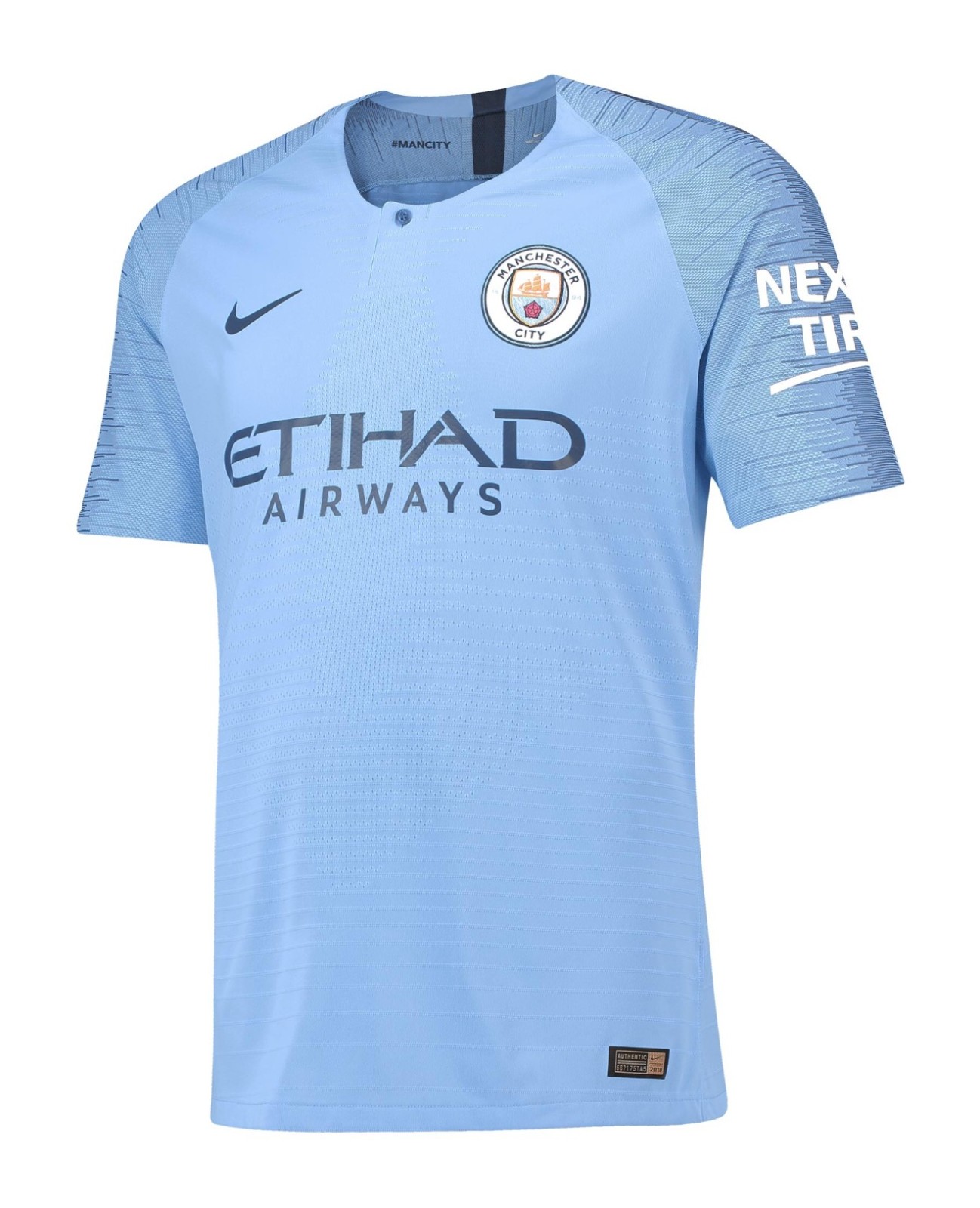 Primera equipación de Man City 17-18