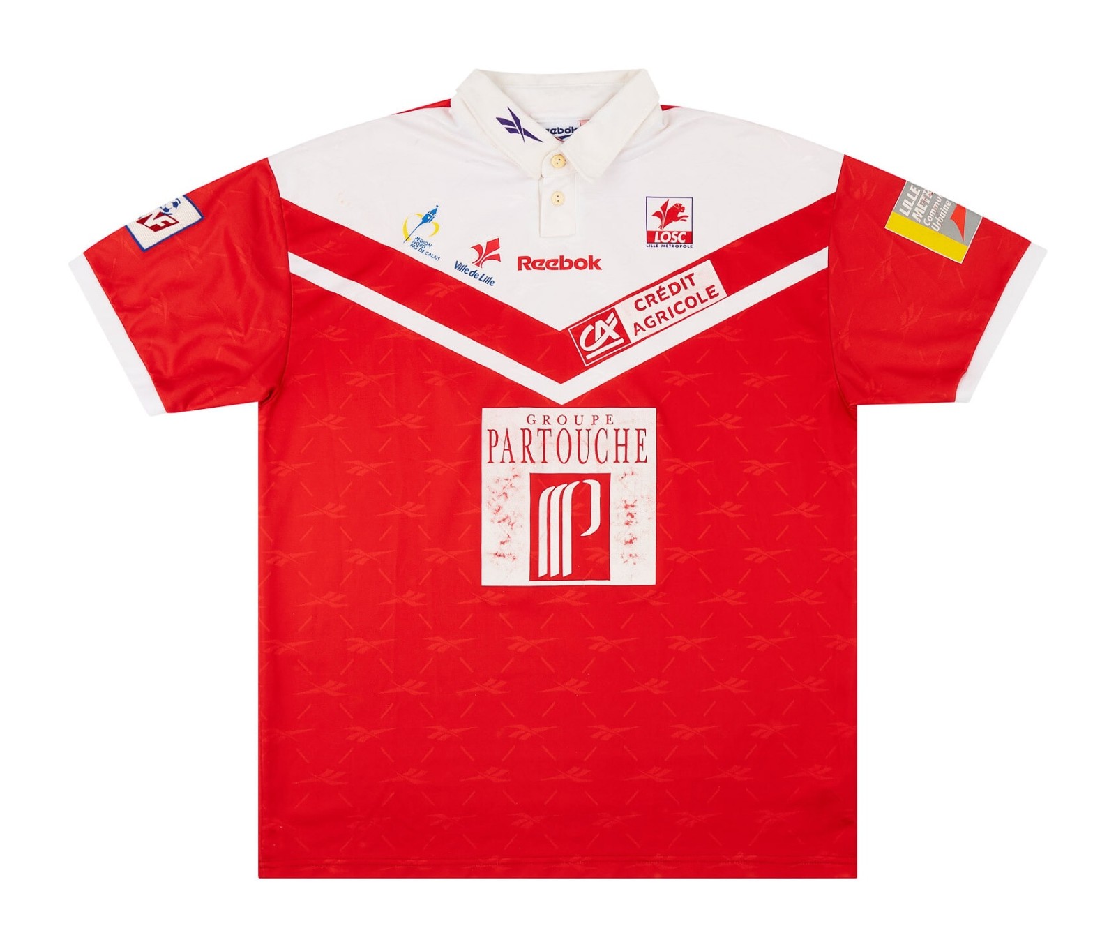 Segunda equipación de Lille 98-99