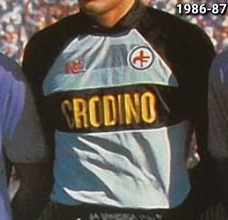 Equipación de portero de Fiorentina 86-87