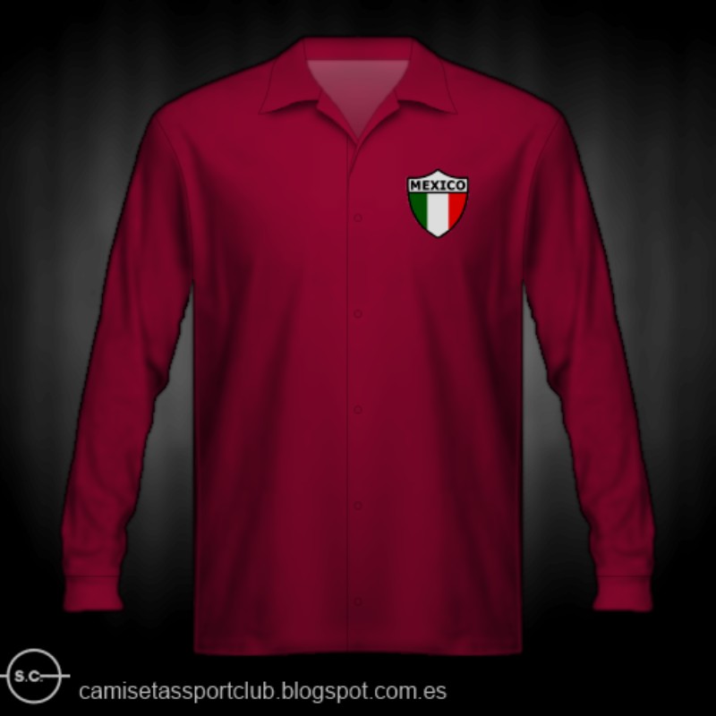 Primera equipación de México 1950