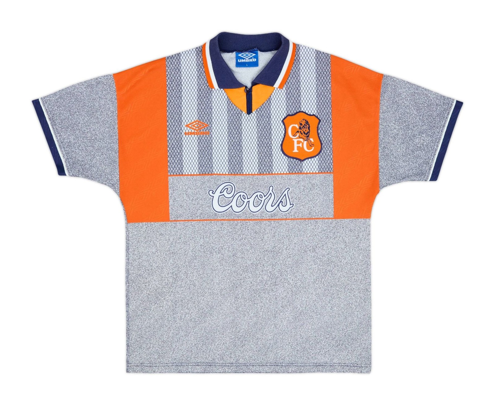 Segunda equipación de Chelsea 95-96