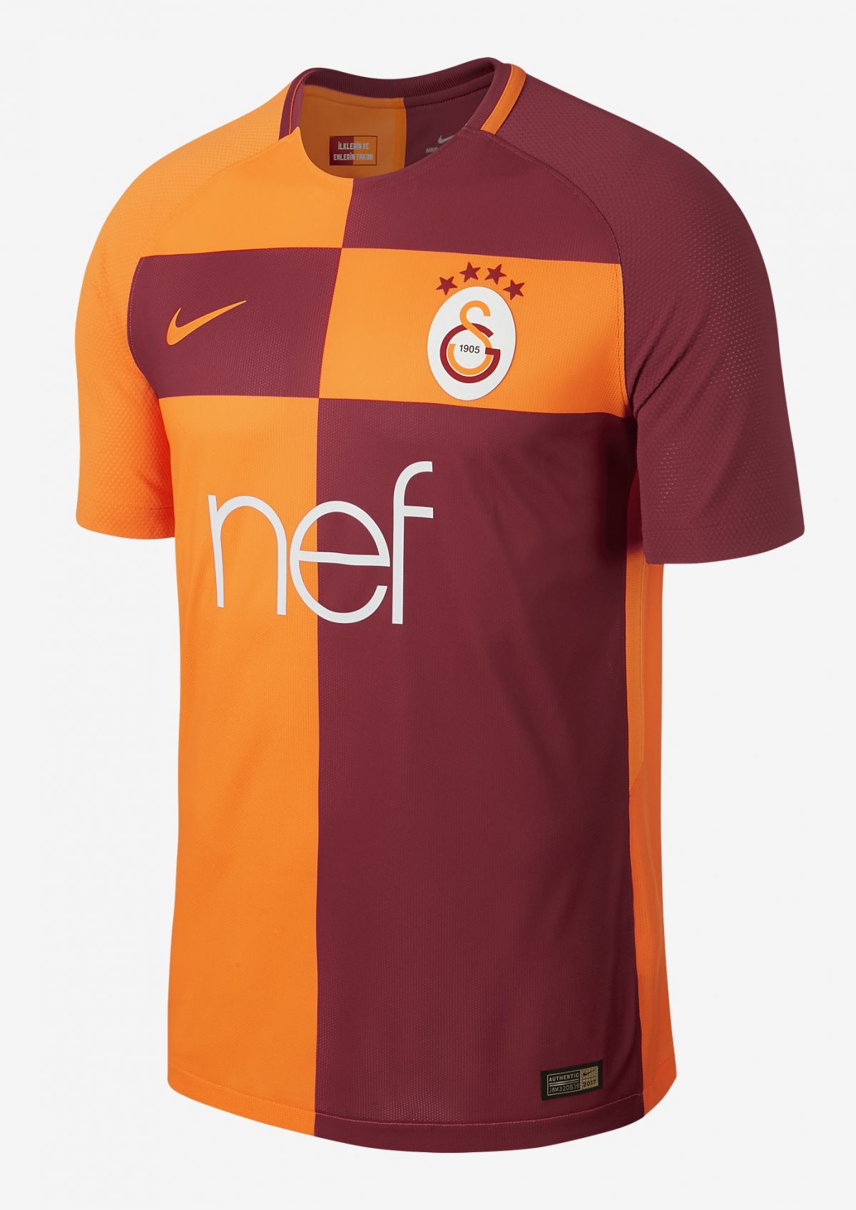 Primera equipación de Galatasaray 17-18