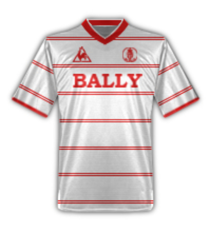 Segunda equipación de Monaco 82-83
