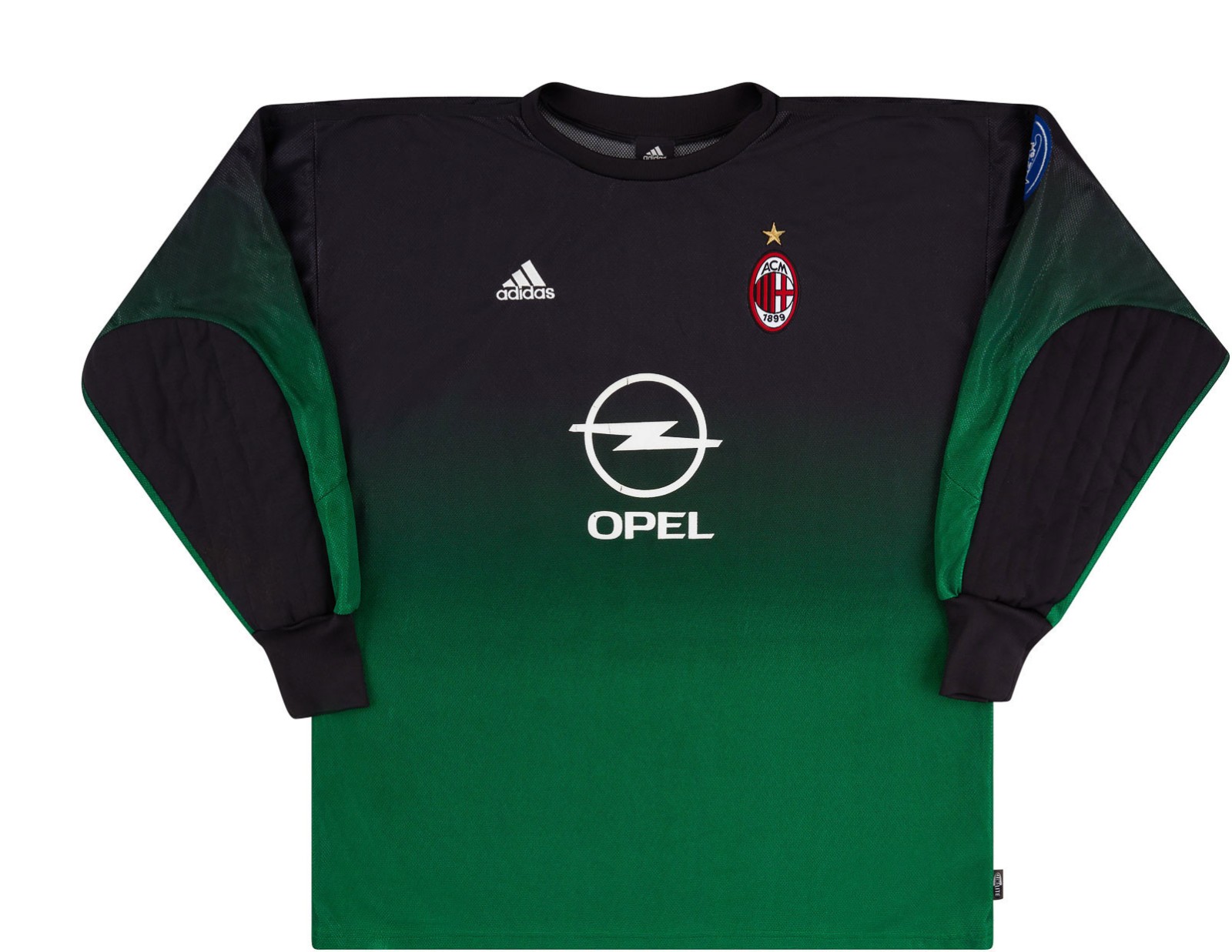 Equipación de portero de Milan 02-03