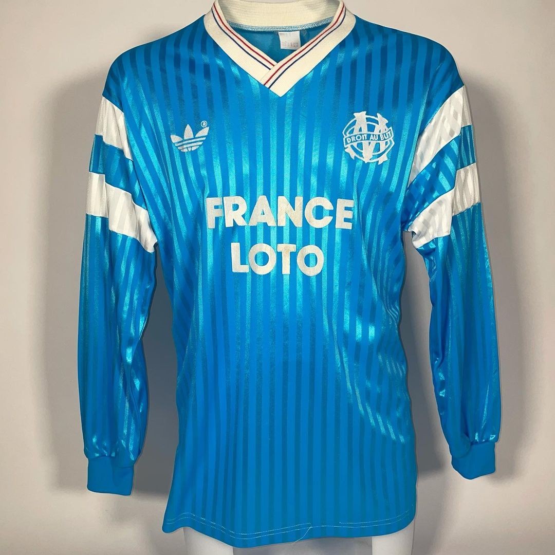 Equipación especial de Olympique de Marsella 90-91