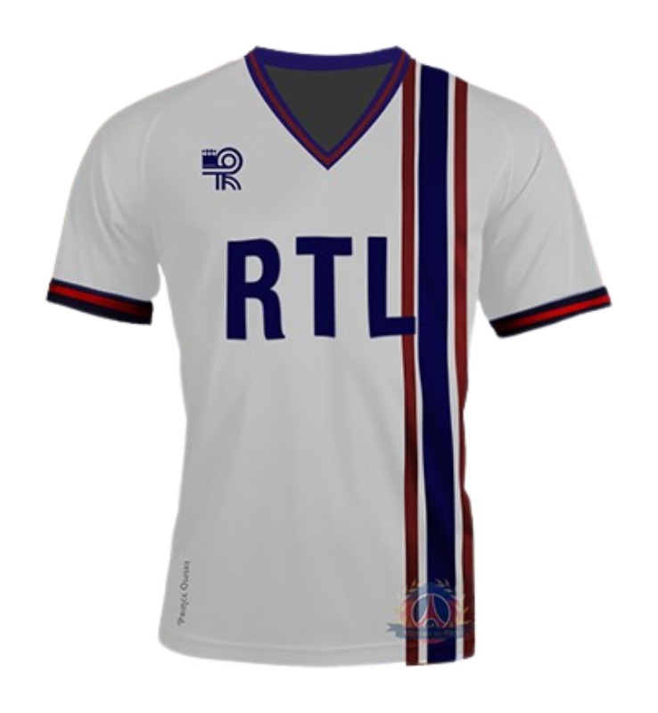 Tercera equipación de Paris Saint-Germain 75-76