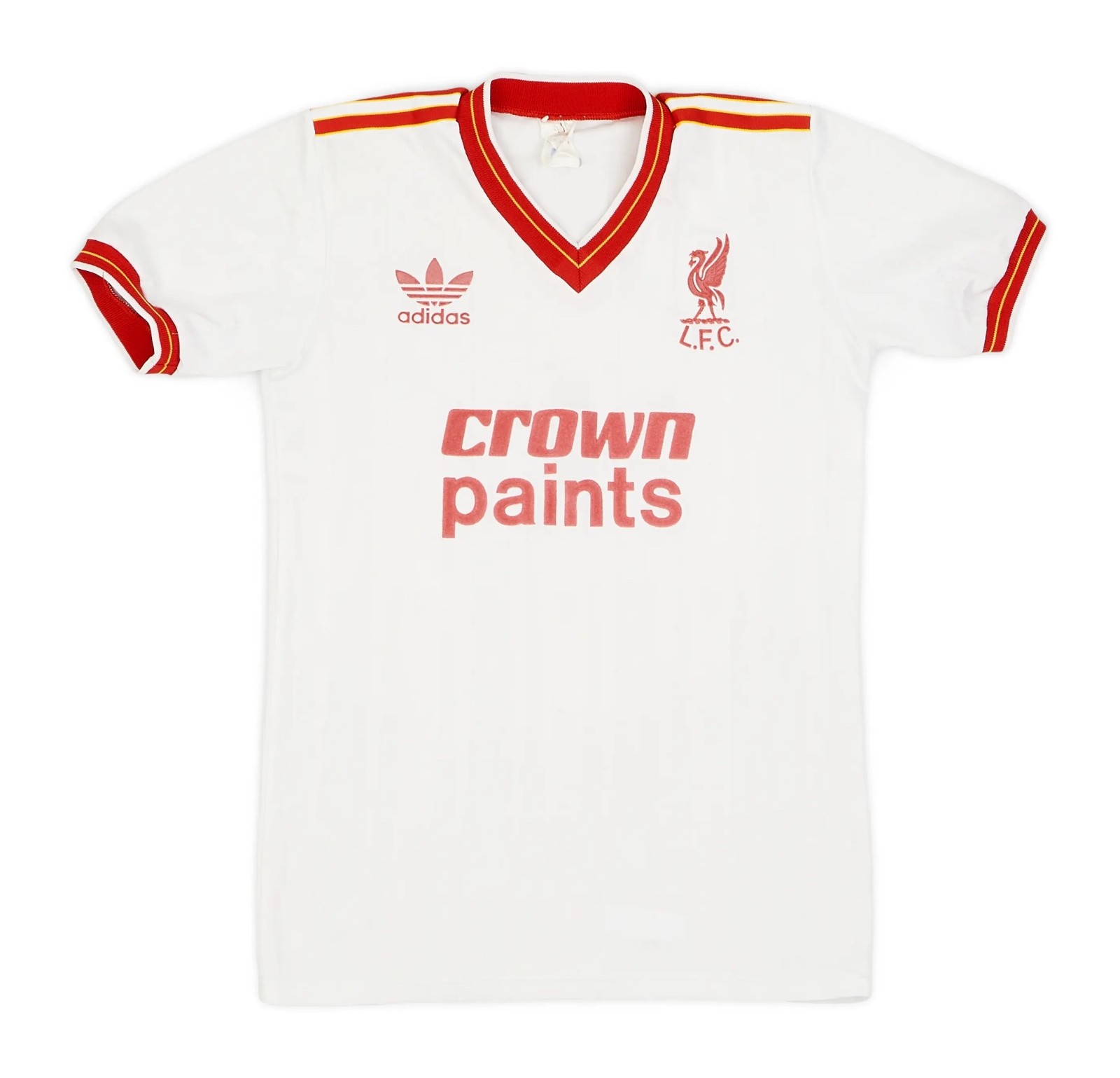 Segunda equipación de LiverpoolFC 85-86