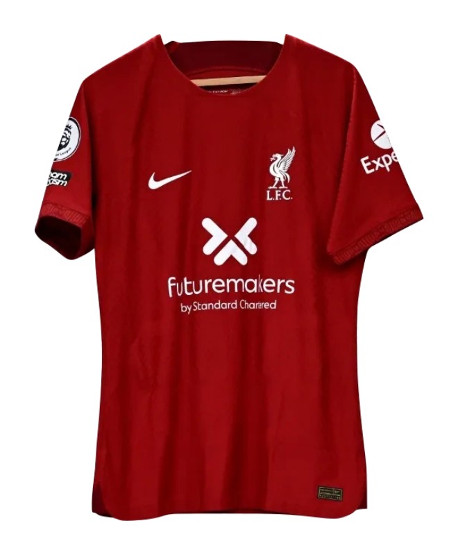 Primera equipación de LiverpoolFC 22-23