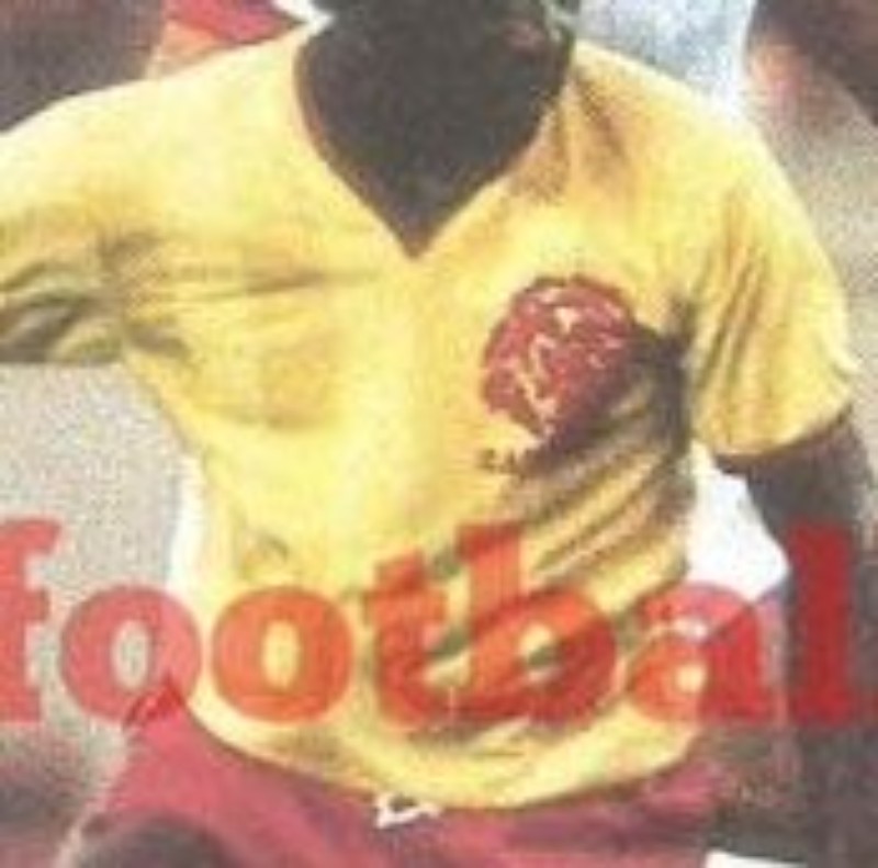 Segunda equipación de Camerún 1984