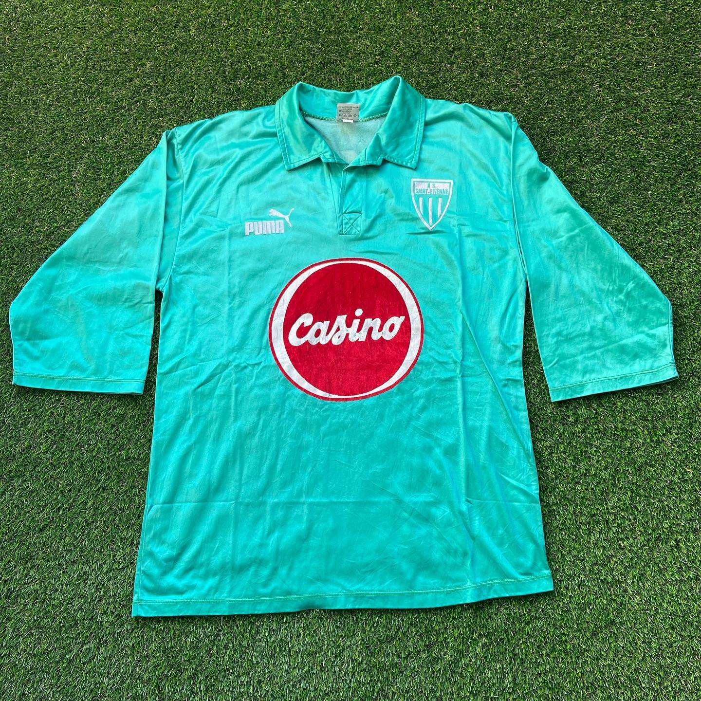 Primera equipación de Saint-Étienne 88-89