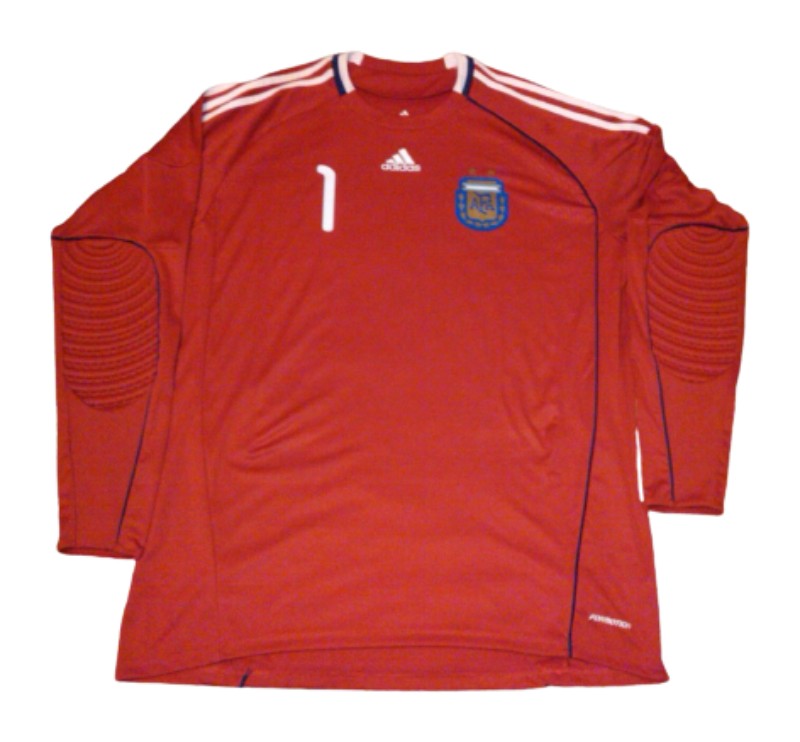 Equipación de portero de Argentina 2010