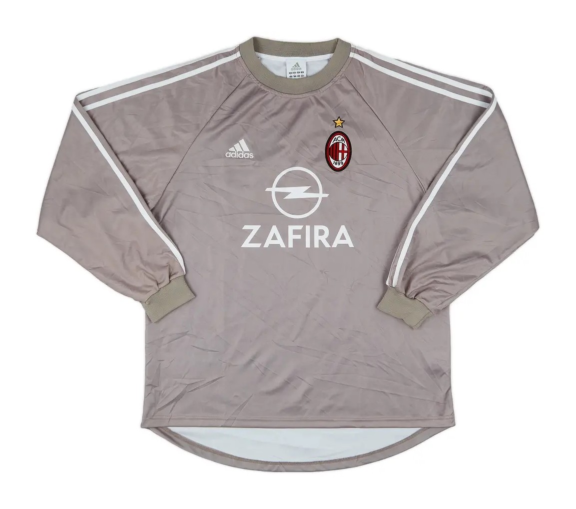 Equipación de portero de Milan 05-06