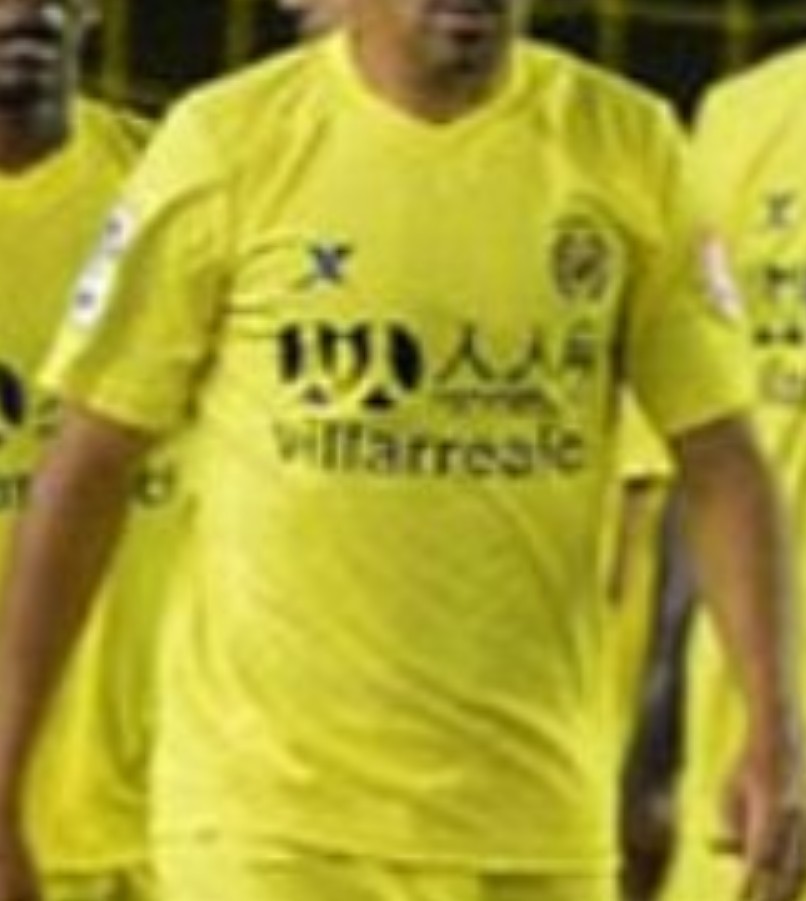 Primera equipación de Villarreal 11-12