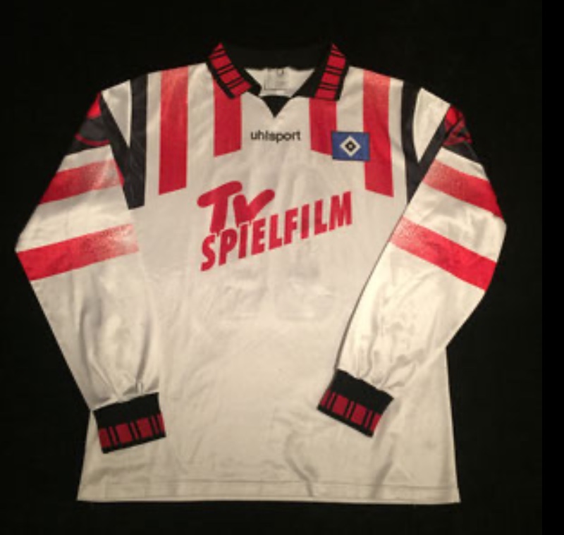 Primera equipación de Hamburgo 95-96