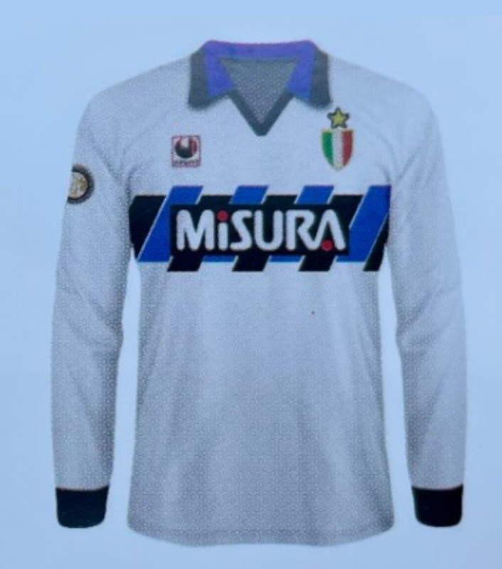 Segunda equipación de Inter de Milán 89-90