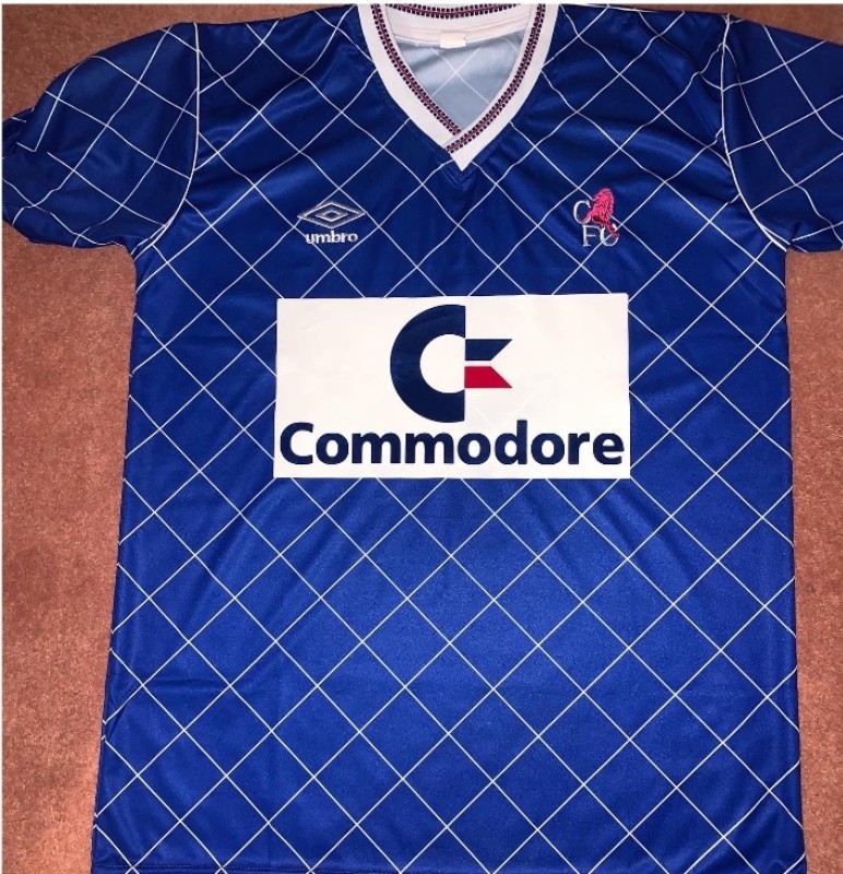 Primera equipación de Chelsea 88-89