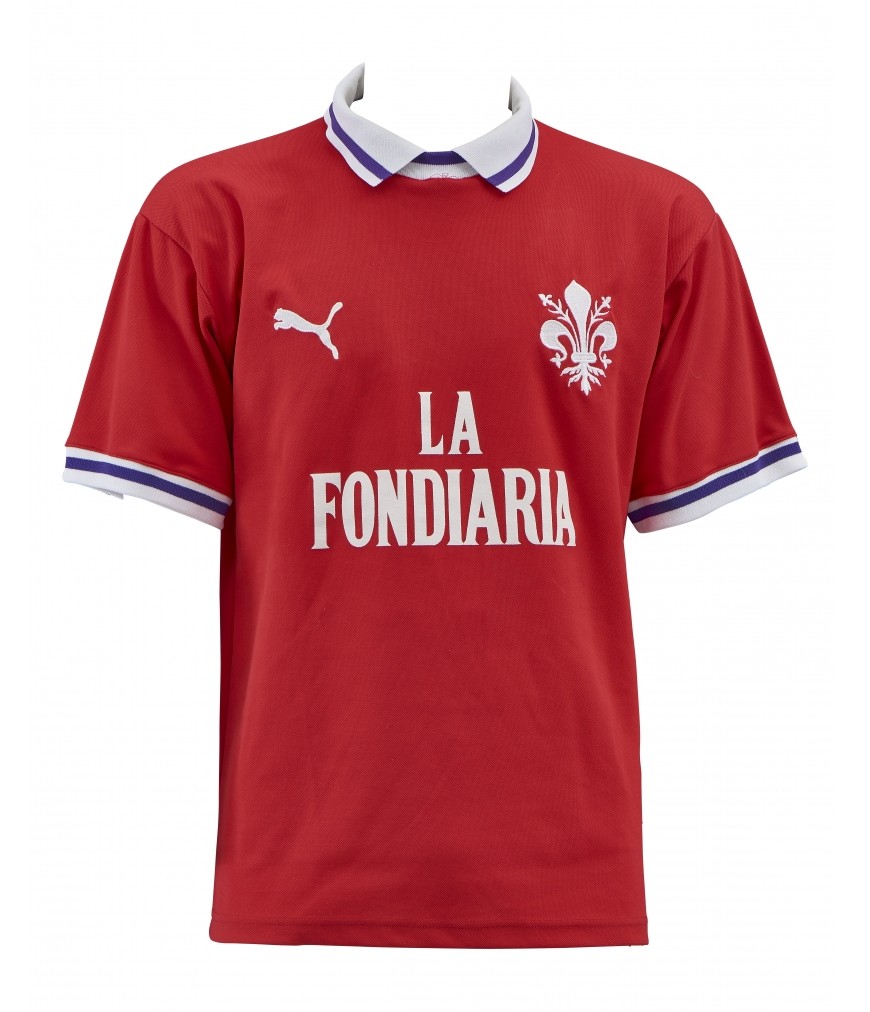 Segunda equipación de Fiorentina 02-03