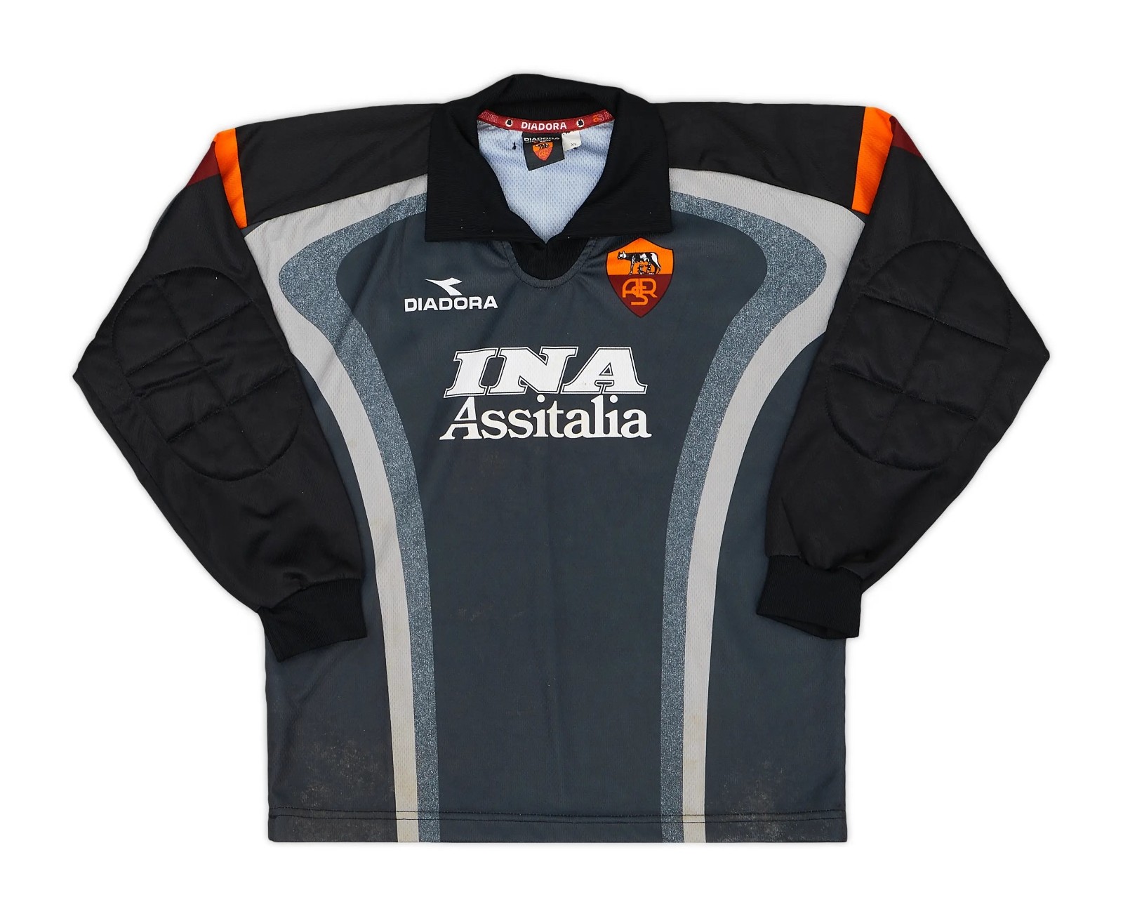 Equipación de portero de Roma 98-99