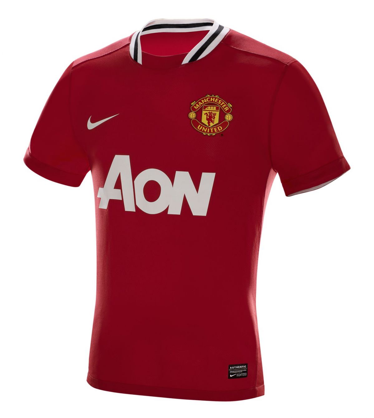 Primera equipación de Manchester United 11-12