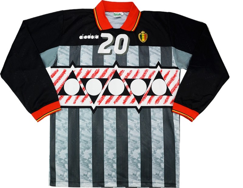 Equipación de portero de Bélgica 1994
