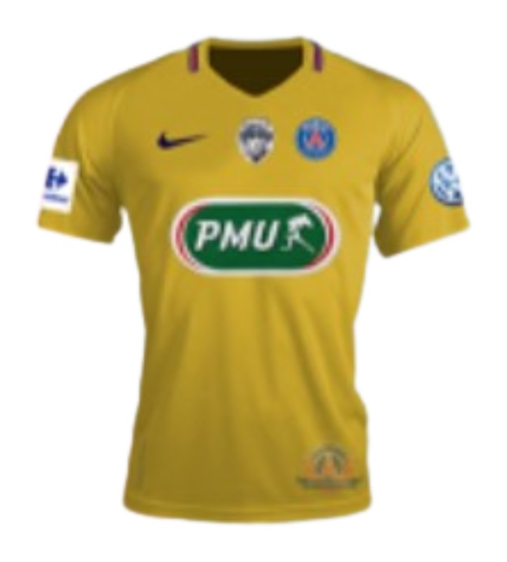 Segunda equipación de Paris Saint-Germain 17-18