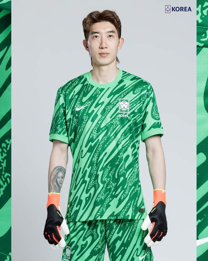 Equipación de portero de Rep. Corea 2024