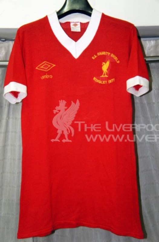 Equipación especial de LiverpoolFC 77-78