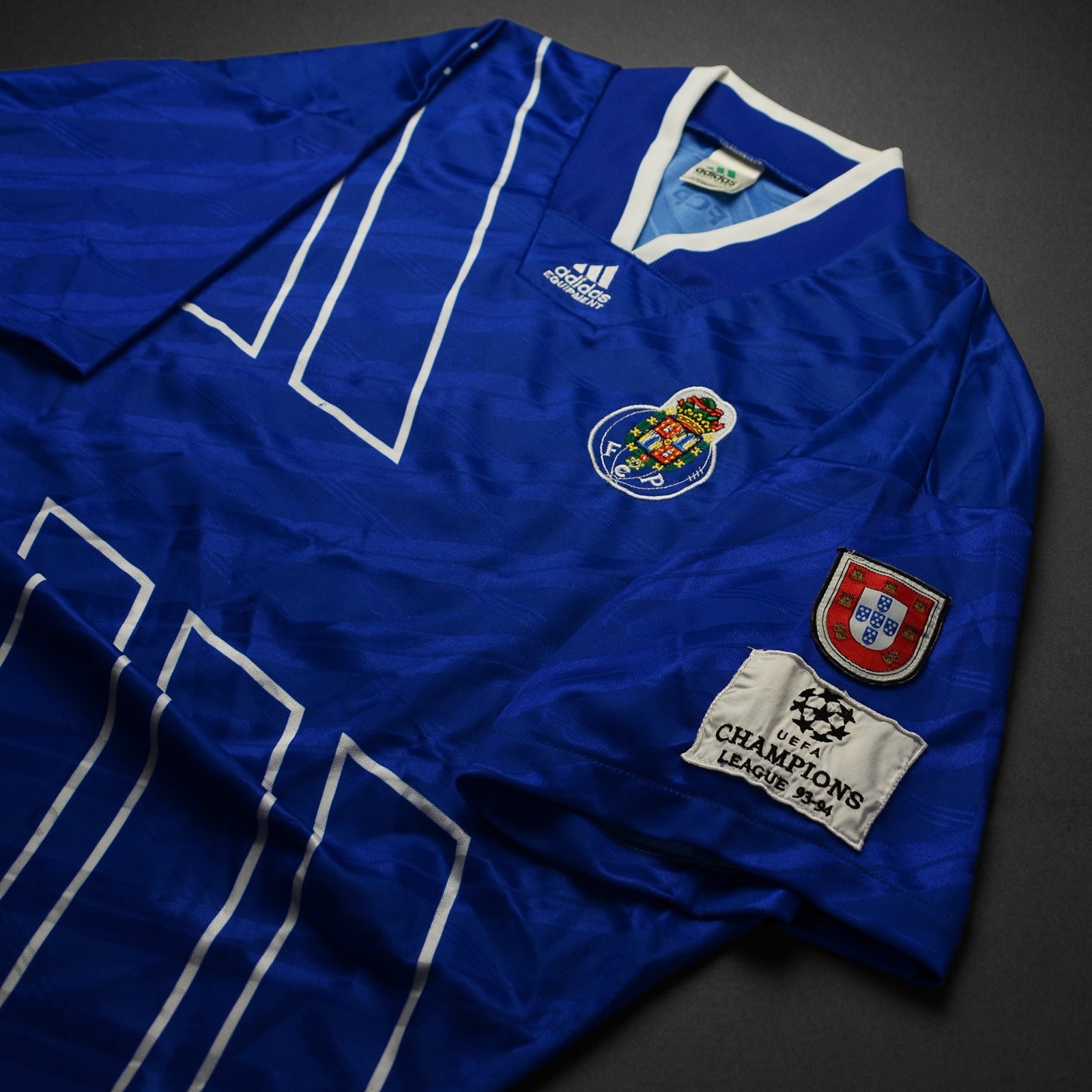 Segunda equipación de Oporto 93-94