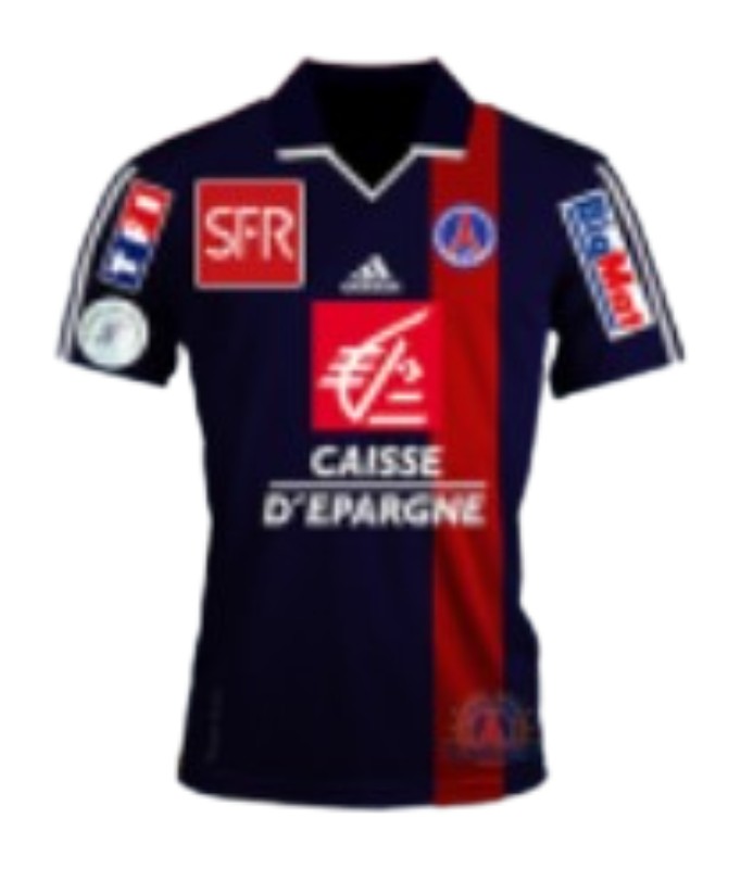 Primera equipación de Paris Saint-Germain 03-04