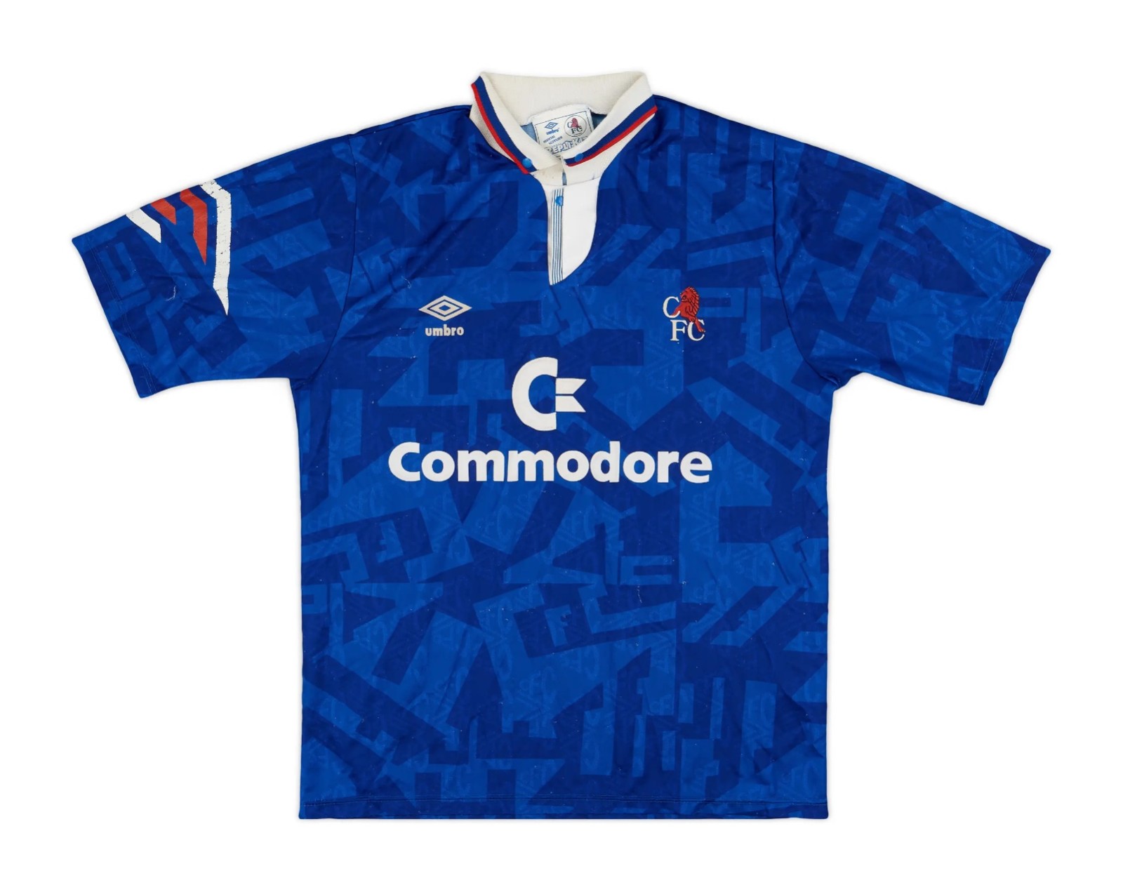 Primera equipación de Chelsea 92-93