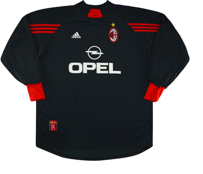 Equipación de portero de Milan 98-99