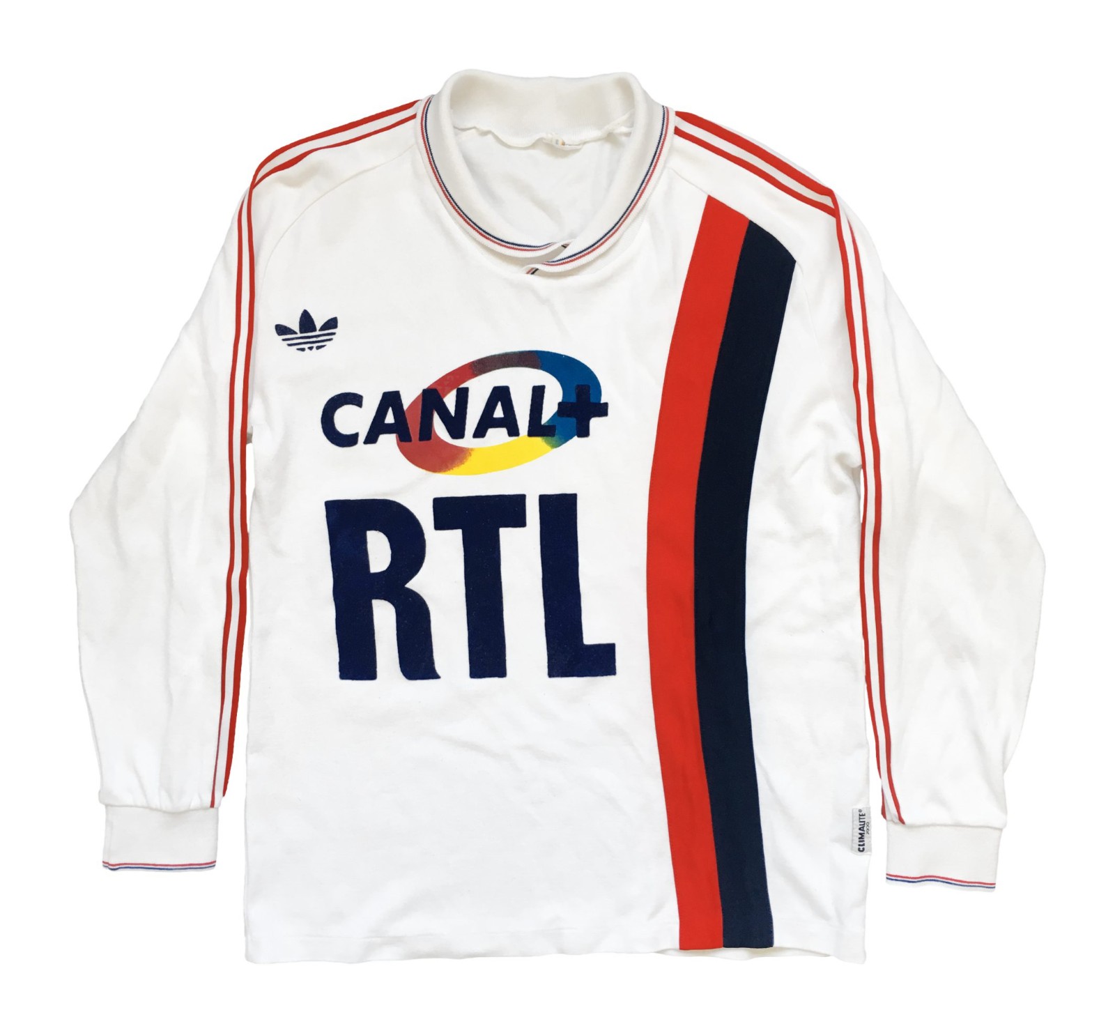 Primera equipación de Paris Saint-Germain 87-88