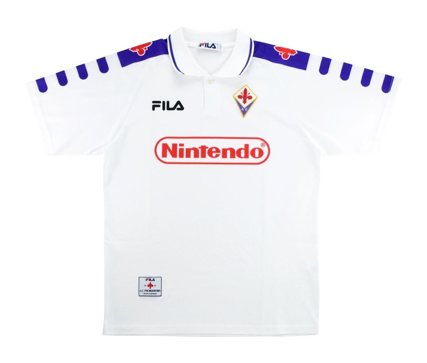 Segunda equipación de Fiorentina 98-99