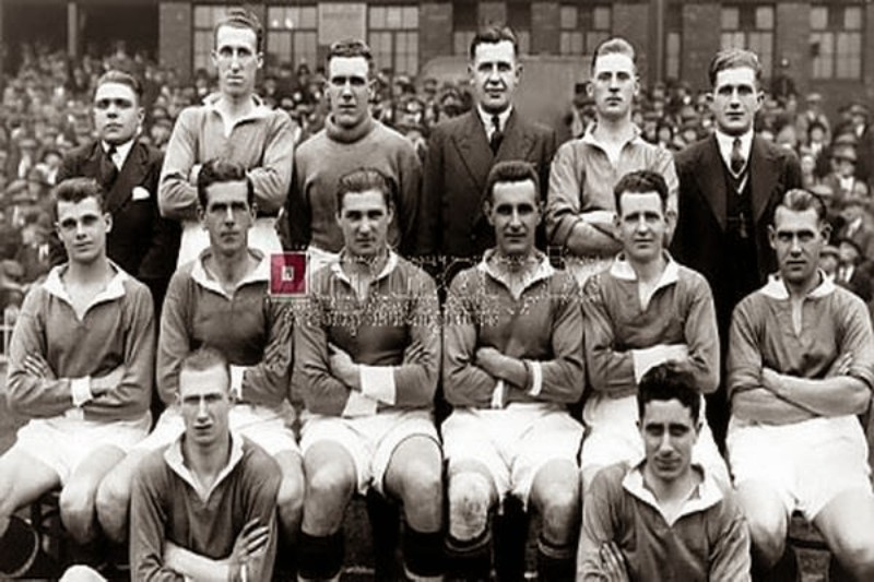Primera equipación de West Ham United 1932-33