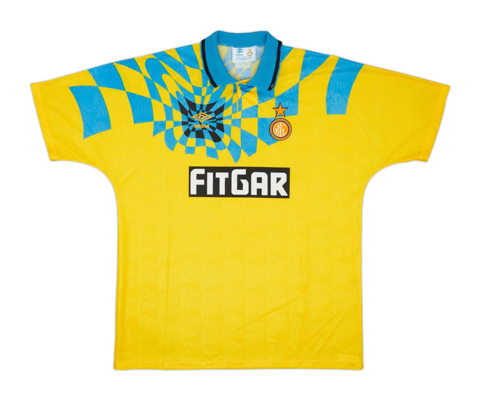 Tercera equipación de Inter de Milán 91-92