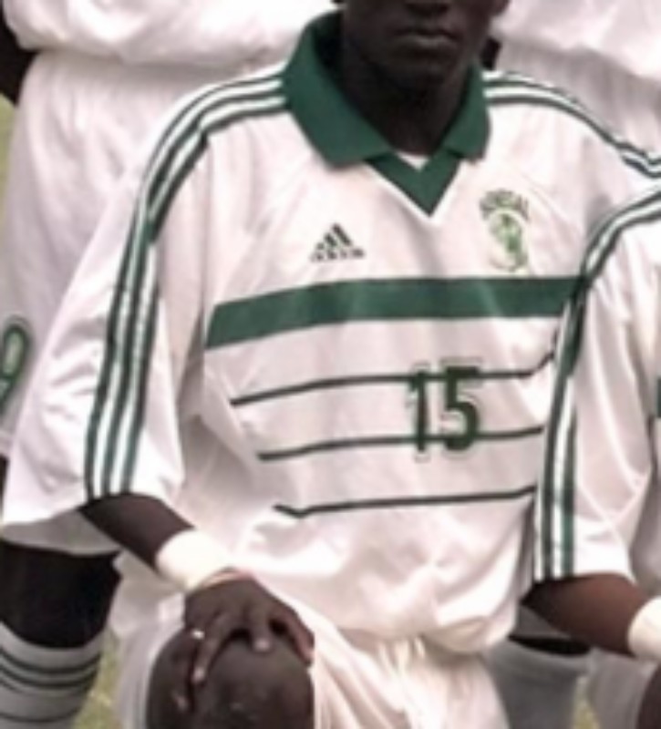 Primera equipación de Senegal 2000