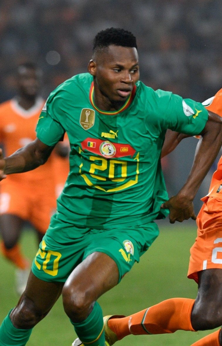 Segunda equipación de Senegal 2023