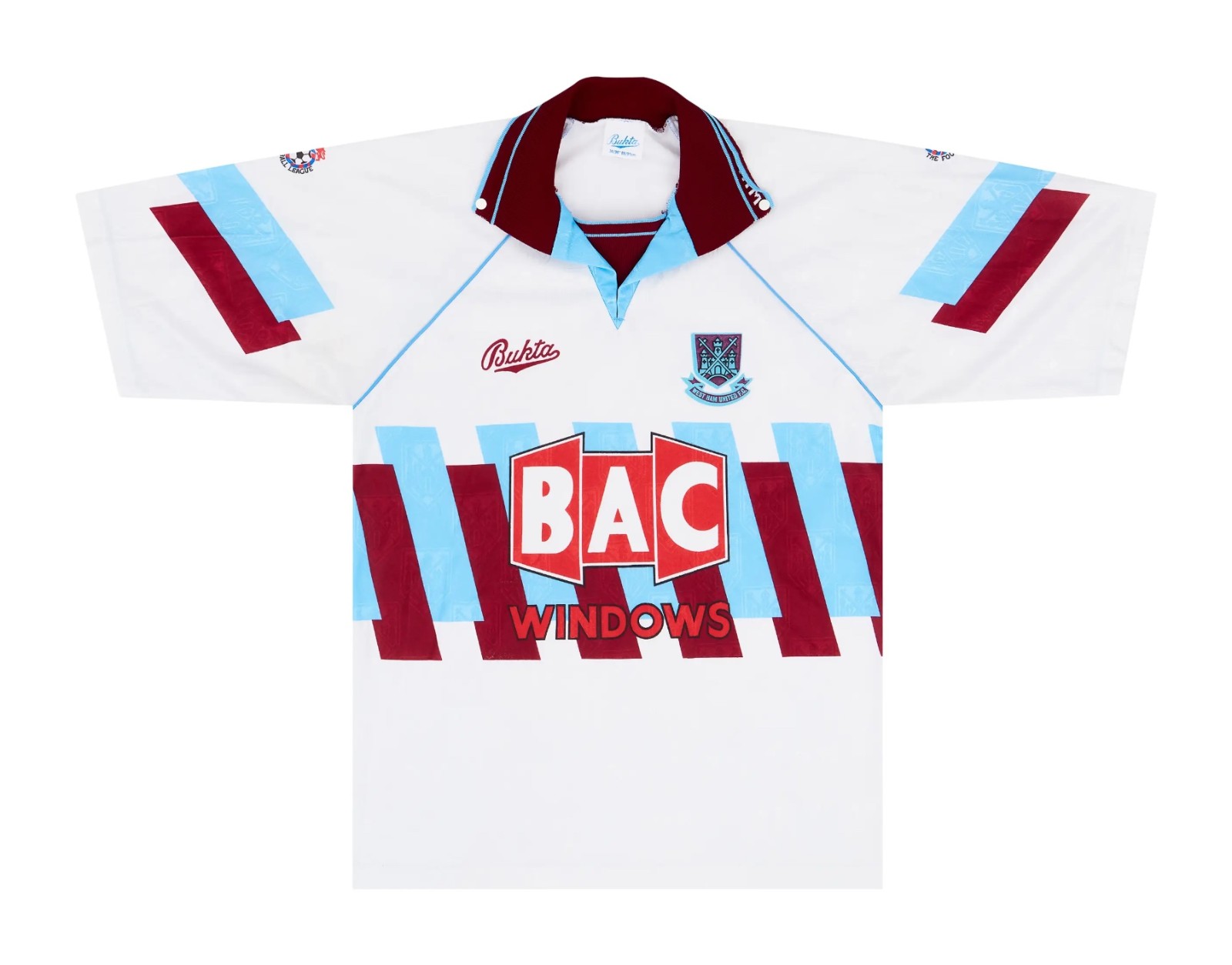 Tercera equipación de West Ham United 91-92