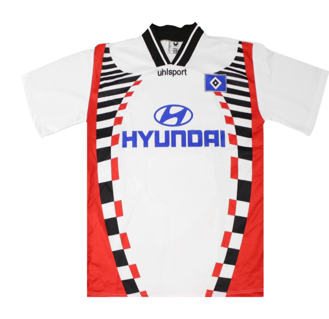 Primera equipación de Hamburgo 96-97