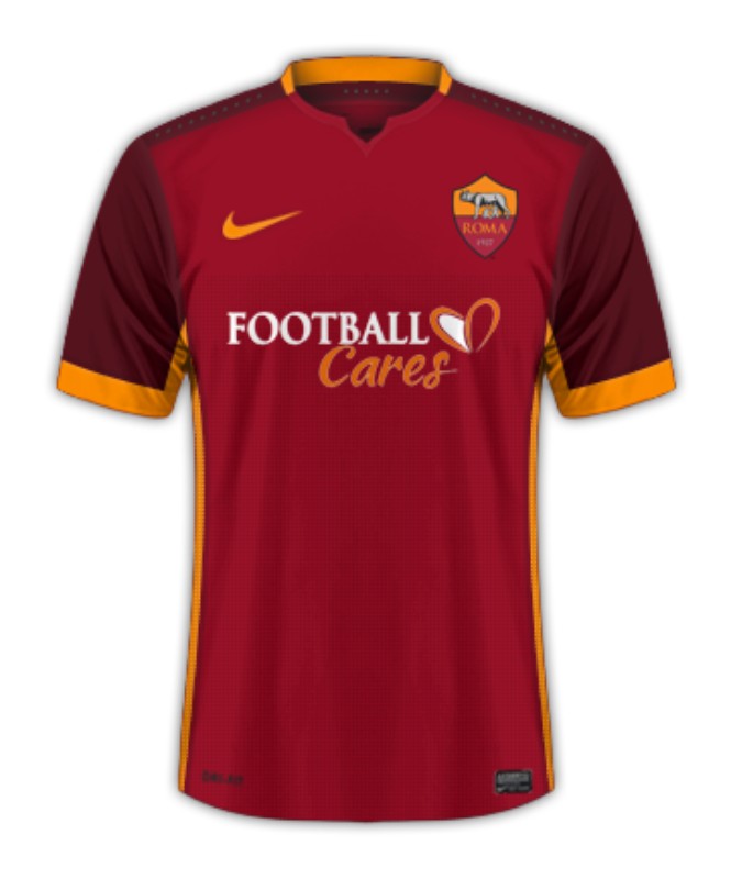 Primera equipación de Roma 15-16