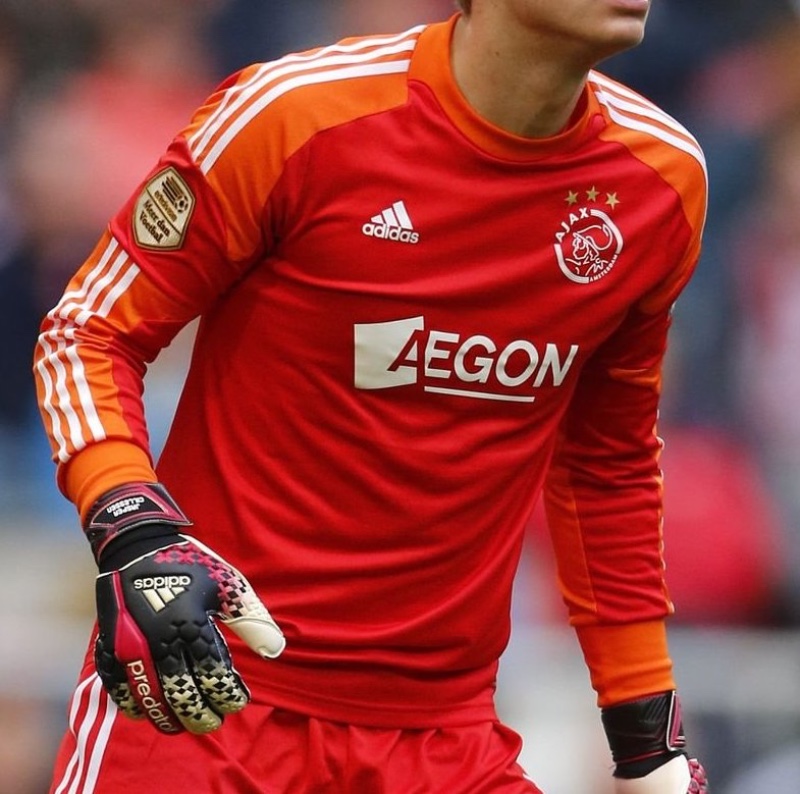 Equipación de portero de Ajax 13-14