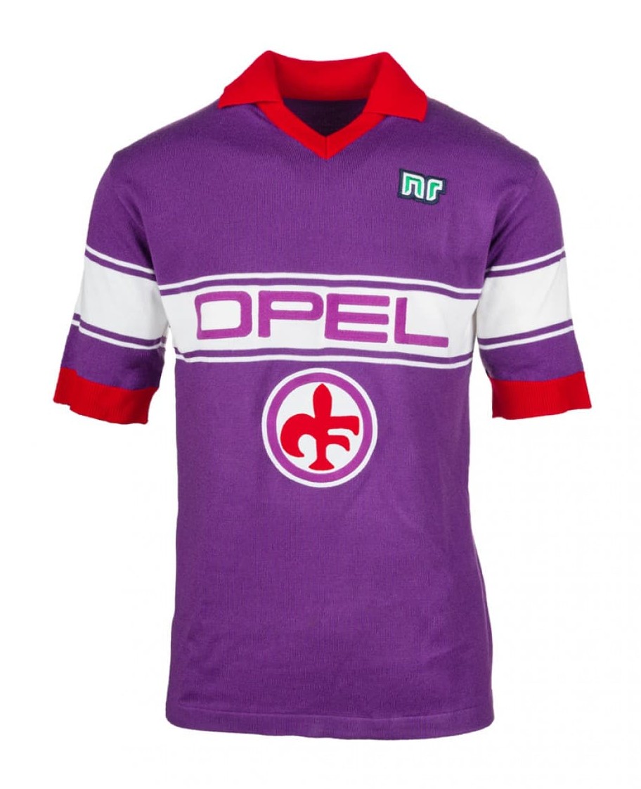 Primera equipación de Fiorentina 83-84