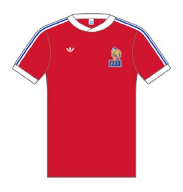 Tercera equipación de Francia 1978